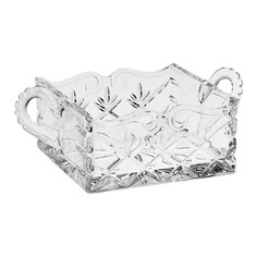 Конфетница Bohemia Crystal Baroque 25,5х7 см