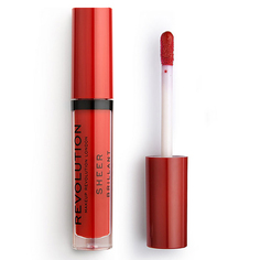 Блеск для губ REVOLUTION SHEER LIP тон ruby 134