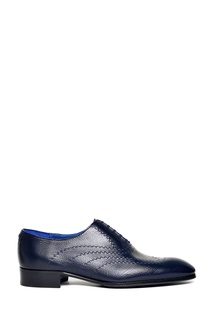 Синие туфли с отделочной строчкой Artioli