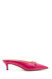 Розовые мюли Gucci Zumi