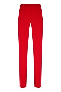 Классические красные брюки со стрелками Balenciaga