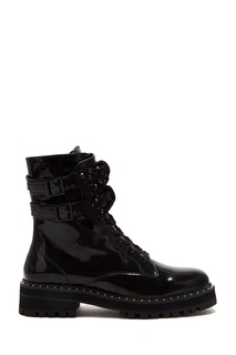 Черные лакированные ботинки Liu Jo