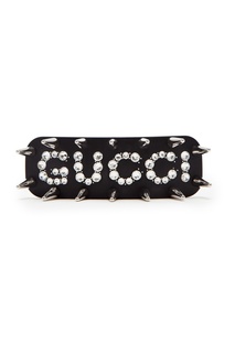 Черная заколка с шипами Gucci