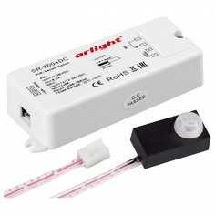 Датчик движения SR-8004-DC black (12-36V, 96-288W, PIR-Sensor) Arlight