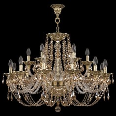 Подвесная люстра 1606 16106/12+6/300 G R721 Bohemia Ivele Crystal