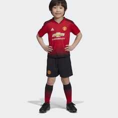 Комплект: футболка и шорты Манчестер Юнайтед Mini adidas Performance