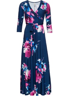 Платье макси с цветочным рисунком Bonprix
