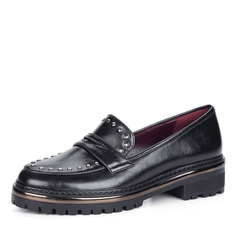 Лоферы из кожи в черном цвете Respect