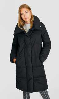 Стеганое пальто Stradivarius