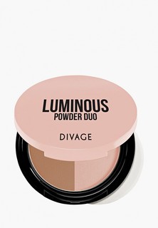 Пудра Divage POWDER DUO LUMINOUS - двухцветная № 01