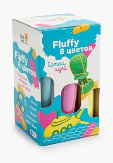 Набор для творчества Dream Makers Воздушный пластилин "FLUFFY 8 цветов"