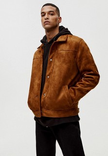 Куртка кожаная Pull&Bear 