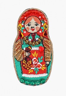 Брошь Anna Slavutina Матрешка