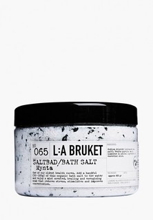 Соль для ванн La Bruket 065 MYNTA/MINT Saltbad /Sea Salt bath 450 g