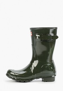 Резиновые сапоги Hunter WOMENS ORIGINAL SHORT GLOSS