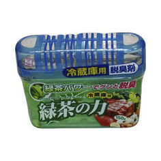 Дезодорант-поглотитель неприятных запахов Kokubo экстракт зеленого чая, для холодильника (общая камера)150г