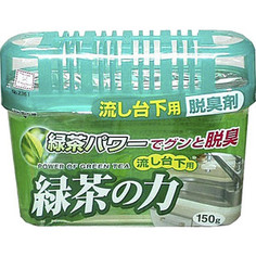 Дезодорант-поглотитель неприятных запахов Kokubo экстракт зеленого чая, под раковину 150 г