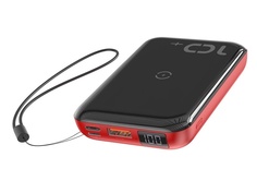 Аккумулятор Baseus Mini S Bracket 10W Wireless Charger Power Bank 10000mAh 18W Black-Red PPXFF10W-19