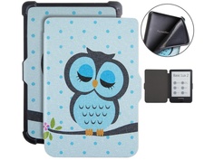 Аксессуар Чехол BookCase для PocketBook 606/616/627/628/632/633 Owl BC-632-owl