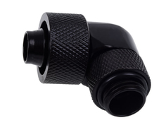 Фитинг для мягких шлангов Alphacool Eiszapfen 16/10mm 90deg G1/4 Deep Black 17236/1011165