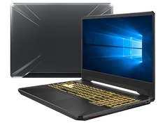 Ноутбук ASUS TUF Gaming FX505DU-BQ037T 90NR0271-M02180 (AMD Ryzen 7-3750H 2.3GHz/8192Mb/1000Gb + 256Gb SSD/nVidia GeForce GTX 1660 Ti 6144Mb/Wi-Fi/Bluetooth/Cam/15.6/1920x1080/Windows 10 64-bit)