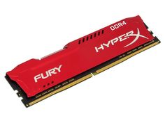 Модуль памяти Kingston HyperX Fury Red DDR4 DIMM 3200MHz PC4-25600 CL18 - 16Gb HX432C18FR/16