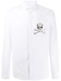 Philipp Plein футболка с декором Skull