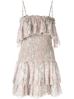 Aje короткое платье с оборками