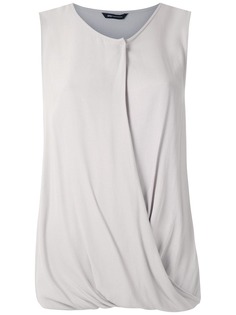 Uma | Raquel Davidowicz блузка Cris с драпировкой