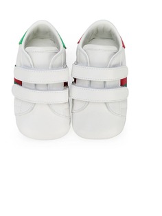 Gucci Kids кроссовки с отделкой Web