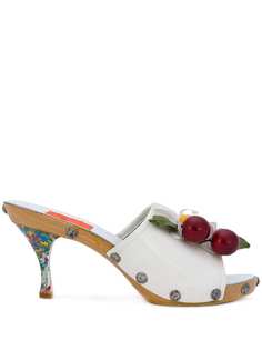 Christian Lacroix Pre-Owned мюли с отделкой Summer
