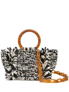 Carolina Santo Domingo сумка-тоут Corallina из рафия