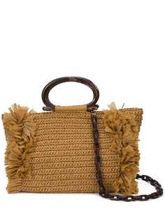 Carolina Santo Domingo плетенная сумка-тоут Domingo