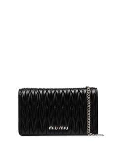 Miu Miu стеганая сумка через плечо