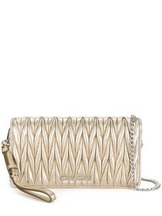 Miu Miu Matelassé cross-body bag