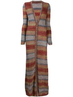Jacquemus длинный кардиган в полоску