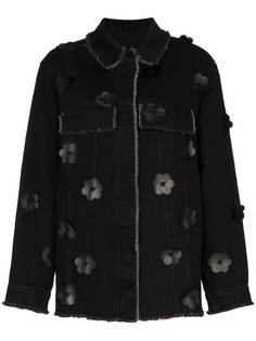 PASKAL джинсовая куртка с цветочной аппликацией