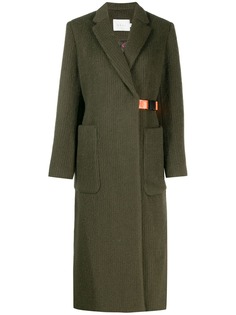Neul пальто с запахом и поясом
