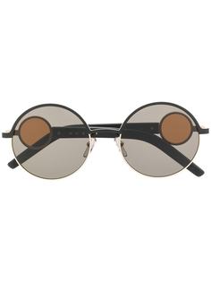 Marni Eyewear солнцезащитные очки в круглой оправе