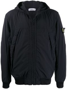 Stone Island пуховик с капюшоном