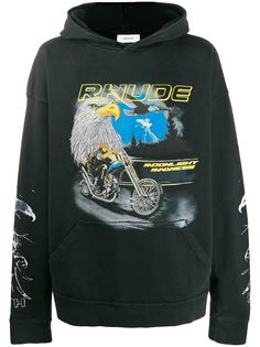 Rhude худи Eagle Moto