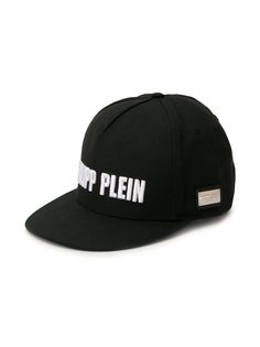 Philipp Plein Junior кепка Statement с вышитым логотипом