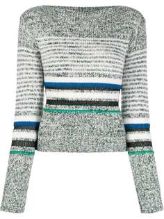 See By Chloé джемпер в горизонтальную полоску