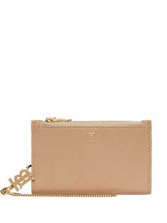 Burberry кошелек с монограммой и съемным ремешком