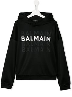 Balmain Kids худи с логотипом