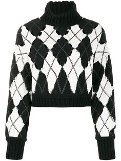 Philosophy Di Lorenzo Serafini свитер с высоким воротником и геометричным узором