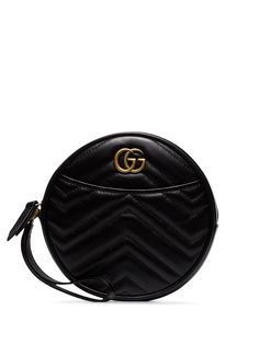 Gucci круглый клатч GG Marmont