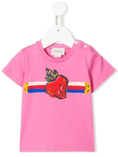 Gucci Kids футболка с принтом