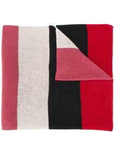 Sminfinity cashmere colour-block scarf