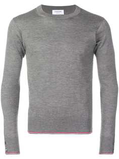 Thom Browne кашемировый пуловер с круглым вырезом